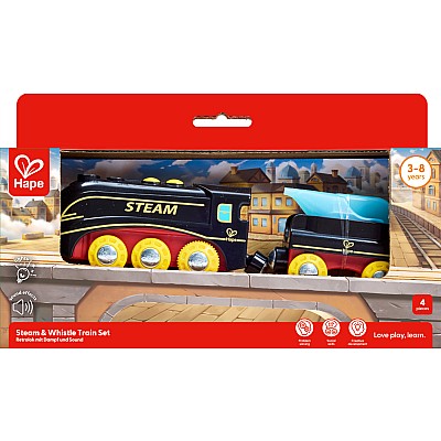 Steam & Whistle Train Set