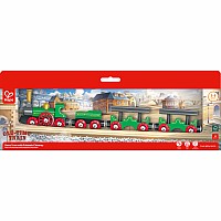 Retro Train with Foldable Chimney