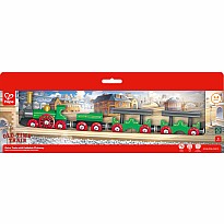 Retro Train with Foldable Chimney