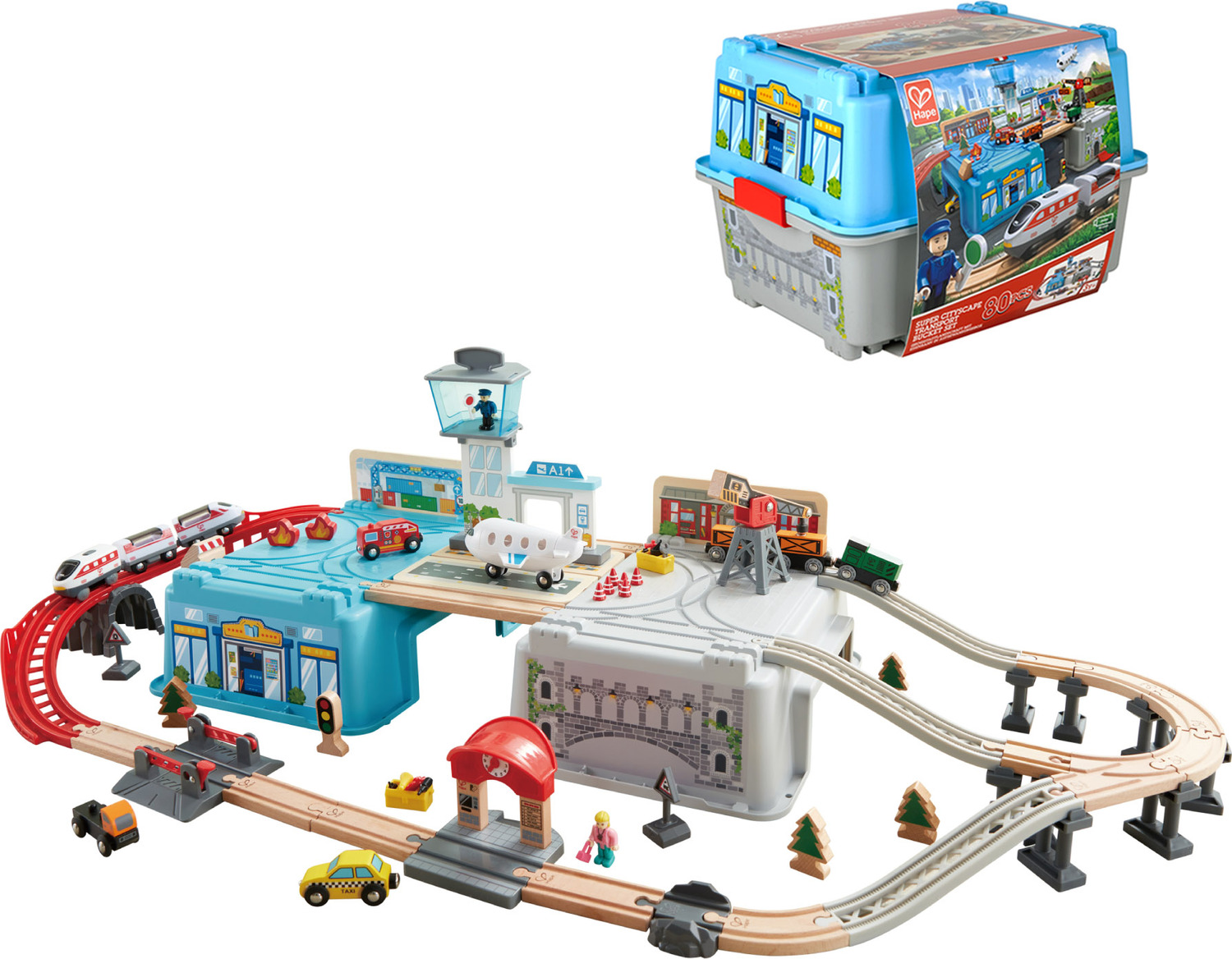 Super Cityscape Transport Bucket Set