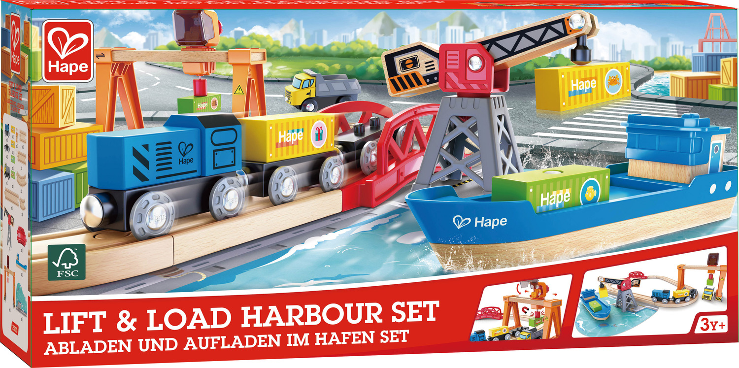 Lift & Load Harbor Set - Imagination Toys