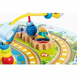 Twisting Railway Maze Table