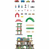 Multi-Level Railway City Set (DS)