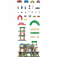 Multi-Level Railway City Set (DS)