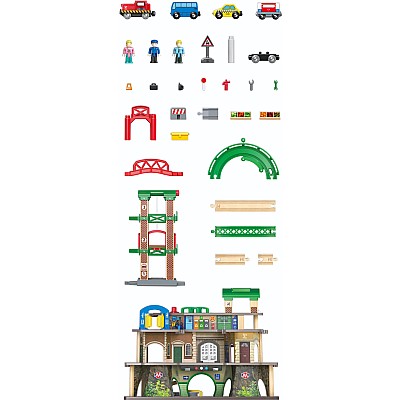Multi-Level Railway City Set (DS)