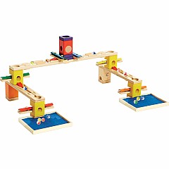 Hape Music Motion Quadrilla Wooden Marble Run