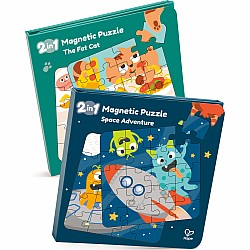 Magnetic Puzzle Book (assorted - 2 Styles)