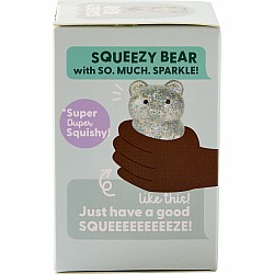 Glitter Bear Squish (assorted styles) ONLY SOLD IN-STORE 