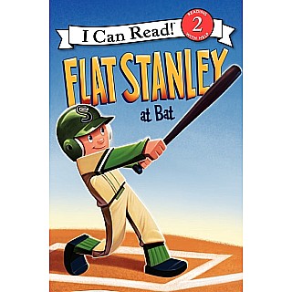 Flat Stanley at Bat