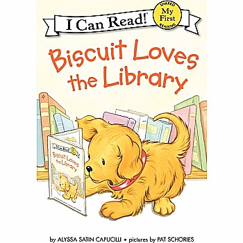 Biscuit Loves the Library (I Can Read! Pre Reader)