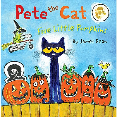 Pete the Cat: Five Little Pumpkins: A Halloween Book for Kids