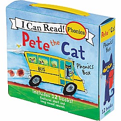 Pete the Cat's 12-Book Phonics Fun!