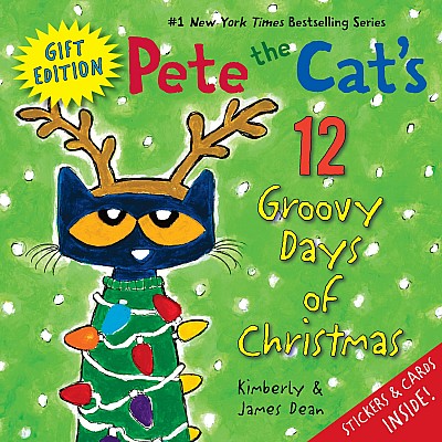 Pete the Cat's 12 Groovy Days of Christmas Gift Edition