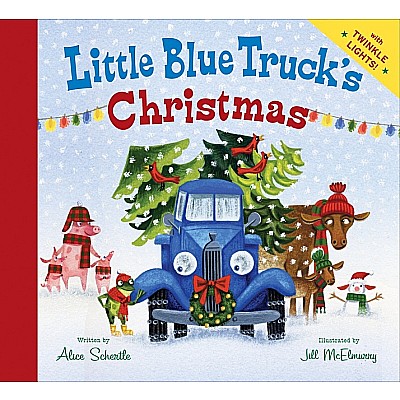 Little Blue Truck's Christmas: A Christmas Holiday Book for Kids