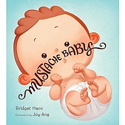 Mustache Baby Board Book