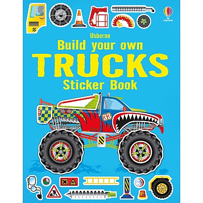 Build Your Own Trucks Sticker Book