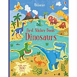 First Sticker Book Dinosaurs