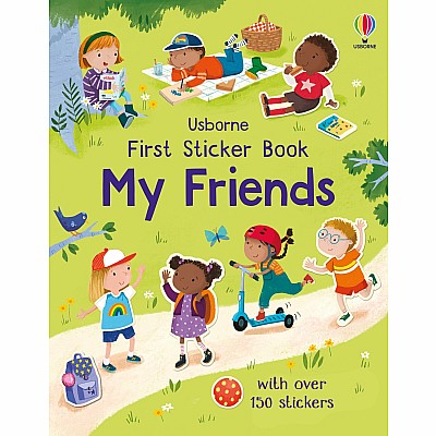First Sticker Book My Friends
