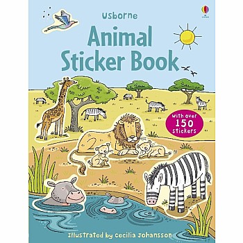 First Sticker Book Animals