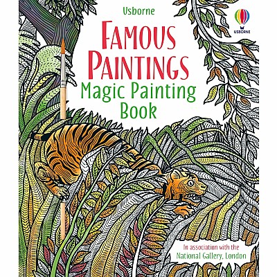 Famous Paintings Magic Painting Book