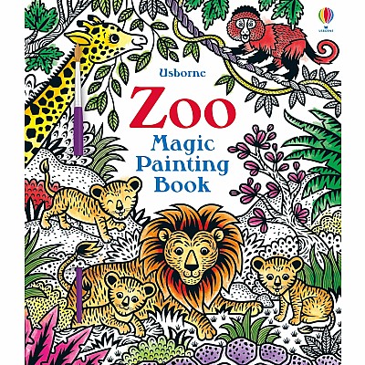 Zoo Magic Painting Book