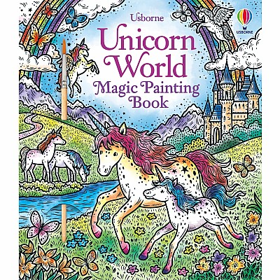 Unicorn World Magic Painting Book