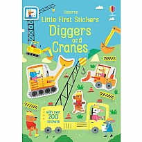 Little First Stickers Diggers and Cranes