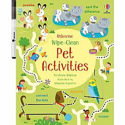 Wipe-Clean Pet Activities