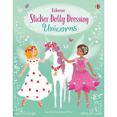 Sticker Dolly Dressing Unicorns