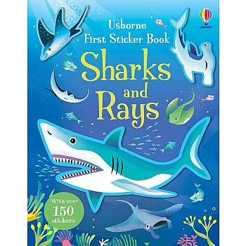 First Sticker Book Sharks & Rays