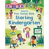 First Sticker Book Starting Kindergarten: A First Day of School Book for Kids