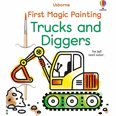 First Magic Painting Trucks and Diggers