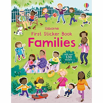 First Sticker Book Families