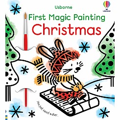 First Magic Painting Christmas: A Christmas Holiday Book for Kids