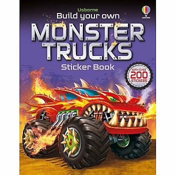 Build Your Own Monster Trucks Sticker Book