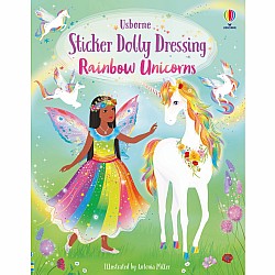 Sticker Dolly Dressing Rainbow Unicorns