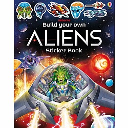 Build Your Own Aliens Sticker Book