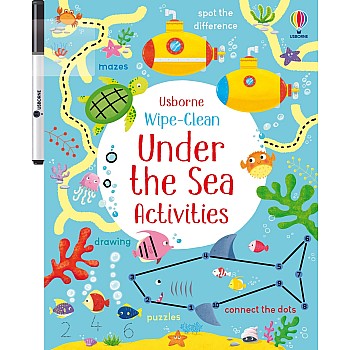 Wipe-Clean Under the Sea Activities