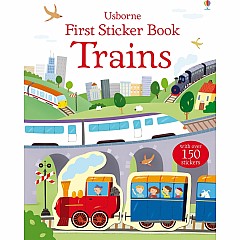 First Sticker Book Trains
