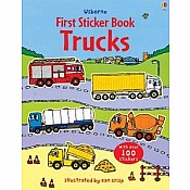 First Sticker Book Trucks