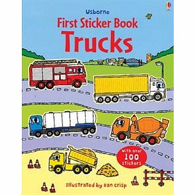 First Sticker Book Trucks