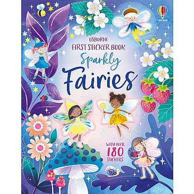 First Sticker Book Sparkly Fairies