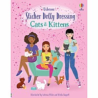 Sticker Dolly Dressing Cats and Kittens