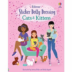Sticker Dolly Dressing Cats and Kittens