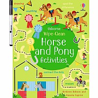 Wipe-Clean Horse and Pony Activities