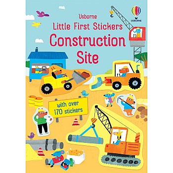 Little First Stickers Construction Site