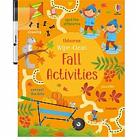 Wipe-Clean Fall Activities