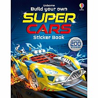 Build Your Own Supercars Sticker Book