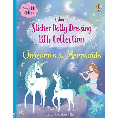 Sticker Dolly Dressing Big Collection Unicorns & Mermaids