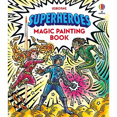 Superheroes Magic Painting Book